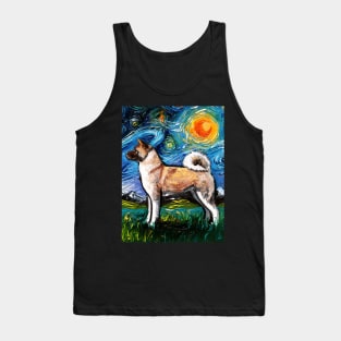 Akita Inu Night Tank Top